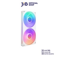 CASE FAN (พัดลมเคส) NZXT F240 RGB CORE (MATTE WHITE)