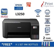 EPSON L3210 / L3250 /  L3256 / L3150 / L1210 / L121 All-in-One Ink Tank Printer WITH ORIGINAL INK [PRINT/SCAN/COPY ]