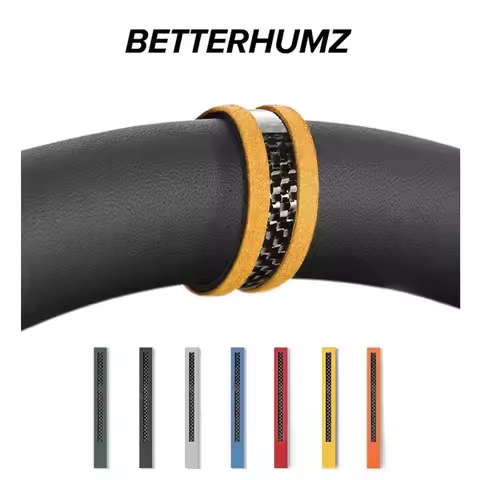 For Audi A3 A4 B8 TT MK2 RS3 A6 C6 8P Q5 Q3 8U A5 B9 Car Steering Wheel Marker Strip Sticker Top Sue