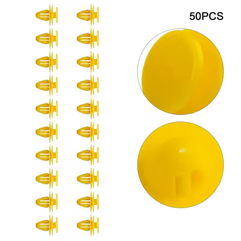 50pcs For Volvo Rivet Car Door Trim Panel Clips Fasteners For Hyundai For Volvo S80 S40 S60 C30 C70 