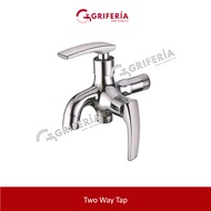 Two way Tap / Dual Tap / 2 Way Tap / 2 ways valve / water valve / toilet tap / 2 ways toilet tap / T