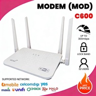 C600 WiFi6 Router –High-Speed Modem | Unlimited Internet | Supports All Telcos UPGRADED from C300 | 