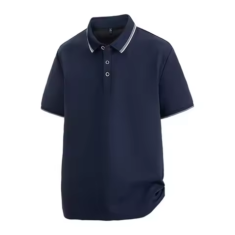 Oversized Men 7XL Polo Shirt 8XL 2026 Summer 95% Cotton Breathable Short Sleeve Collar Business Shir