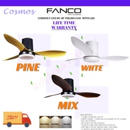 FANCO Cosmos F-1353 RC 48"  BEST Ceiling Fan With LED Light KIPAS