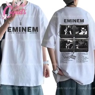 Rapper Eminem Music T Shirt World Tour Gift for Fan Graphic T-shirt Men Vintage Oversize Streetwear