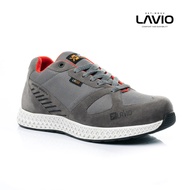Sepatu Safety Sneakers Casual Safety Sporty Pria Branded Keren 2024 Lavio Pietro bahan Suede Safety