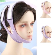 SDEER V Line Mask, Adjustable Face Slimming Face Strap, Reusable Breathable V Shaped Facial Massage 