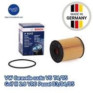 กรองน้ำมันเครื่อง Bosch VW Caravelle V6 T4 T5 Audi A8 Q7 Golf 3 2.8 VR6