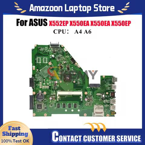 X550EA Laptop Motherboard For ASUS VivoBook X550E X550EP Y582E X552EP X550EA Y581E X552W F550WE Main