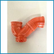 pvc orange p-trap 2" 3"