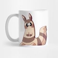 Ferret Carton Motif Mug