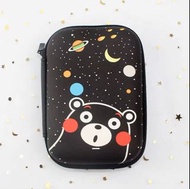日本熊本熊圖案充電線收納盒