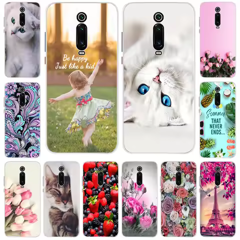 For Xiaomi Mi 9T Case Soft Silicone TPU Back Cover For Xiaomi Mi 9T Pro Phone Case For Xiaomi Mi9t M