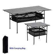 120cm Outdoor Foldable Table Camping Picnic Portable Table Chairs BBQ Egg Roll for Outdoor Meja Lipat Camping