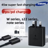 Samsung 45W Super Fast Charging Adapter with USB-C Port and 5A Cable Compatible with Samsung Galaxy 