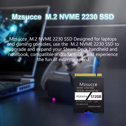 2230 SSD Nvme M2 1tb 512gb 256gb Compatible with Steam Deck/surface pro Upgrade & Expand, High Perfo