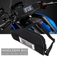 Waterproof Handle Bar bag For Honda nc 750 700 X S NC750X NC700S NC700X XR650L Accessories Handlebar