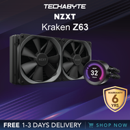 [FAST SHIP] NZXT Kraken Z63 | LGA 1700 Compatible | AIl in One Liquid Cooler with LCD Display