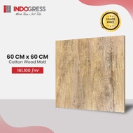 Cotton Wood Matt Tile 60x60 Indogress Grade KW2
