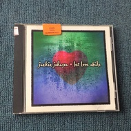 Jackie Johnson Let Love Abide    (Unsealing )    hang5    . CD and paper pages are good
