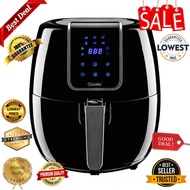 🔥ORIGINAL🔥 Giselle Digital Air Fryer 5.8XL with Touch Control Timer Temperature Control - Black (1800W)