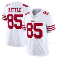 NFL Football Jersey 49ers 85 New White 49ers George Kittle Jersey
