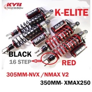 KYB ABSOBER K-ELITE ORIGINAL NVX / N-MAX V2 / X-MAX V1 V2 💥100% ORIGINAL KYB💥305MM /350MM (LOW HIGH 