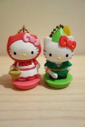 ▲美好時光▼ 珍藏-SANRIO HELLO KITTY 凱蒂貓 小紅帽 彼得潘 印章 公仔 老玩具/懷舊童玩復古收藏 