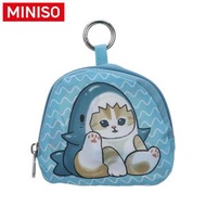 MINISO名創優品貓福珊迪鯊魚板板系列折疊購物袋（白色）