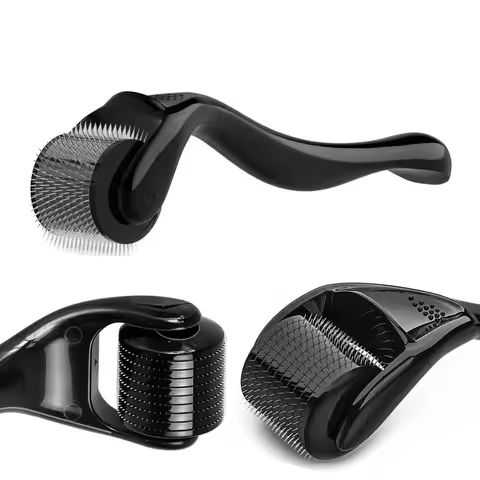 Derma Roller DRS 540 Facial Skin Care Dermaroller Titanium Micro Needle Roller for Hair Regrowth Bea