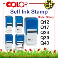[EzeeStation] COLOP CUSTOM MADE RUBBER STAMP Q12 | Q17 | Q24 | Q30 | Q43 COP 正方形印章