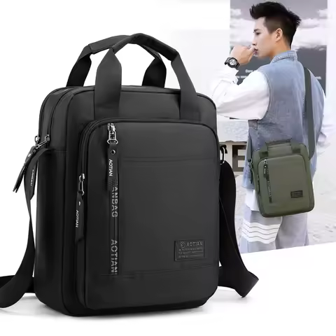 AOTIAN New Men's Shoulder Bag High Quality boys Crossbody Bag man Messenger Bag Oxford male Business