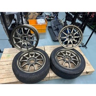 CE28 (ORI) 16" 5X100 8JJ OF+35 7JJ OF+33 RIM