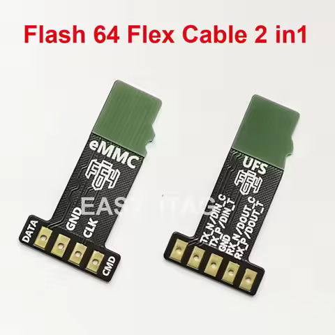NEWEST F64 Flash 64 Ultra Lite Box UFS eMMC Flex 2 in 1 Cables Adapter