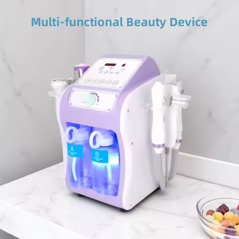 Professional Hydro Water Oxygen Machine Jet Peel Oxy Spray Facial Machine Face Cleaning Lifting Derm