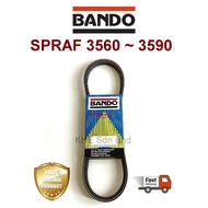Bando Japan Belt SP-RAF 3560 3570 3580 3590 SPRAF (13 x 1400 1420 1450 1475 Li)