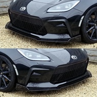 Gloss Black TM Style Front Bumper Lip Spoiler Splitter Diffuser For Toyota GR86 MK1 ZN8 2022-2025 St