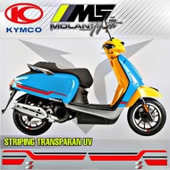 Decal Sticker Striping Transparent Variations Uv Kymco Like 125 Sport Kymco Like 150i Abs Kymco Like