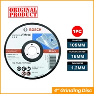Original BOSCH 4" Grinding Disc / Mata Canai / Mata Grinder (1 PC)