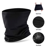 Sebo Buff masker penutup muka motif hitam Polos / Masker Motor Pria Hitam Polos Multifungsi
