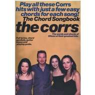 The Chord Songbook The Corrs(25CM X 17CM) / Music Book / Guitar Book / Guitar Chord Book / Song Book