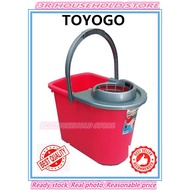 TOYOGO 30L / 46L Mopping Pail w wheels Water Pail Mopping Bucket House Cleaning Bucket Pail / Moppin