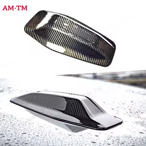 For BMW 4 5 7 series G26 G60 U11 U12 I5 G68 X1 X2 Carbon fiber antenna cover shark fin signal cover 