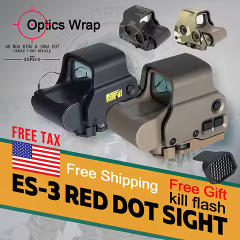 2026 EXPS3 S1 558 Red Dot Sight NV Fucntion EXPS3-0/DCR Reticle with Original Markings Shockproof w 