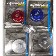 Y15 LC135 Y16 FZ150 MAGNETIC OIL DRAIN CAP (OIL NUT CAP) CARDINALS / SCK RACING