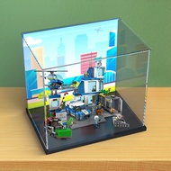 [Acrylic Transparent Display Box] Acrylic Anti-dust Box Suitable for Lego 60316 Modernization Police