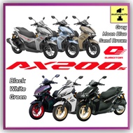 [100% ORI QJMOTOR] AX200S AX200 BODY COVER SET WITH STRIPE SIAP STICKER COLOR PARTS ORIGINAL QJ MOTO