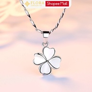 Flora JEWELRY - High-end luxury 4-leaf clover-shaped 925 Sterling Silver women's pendant