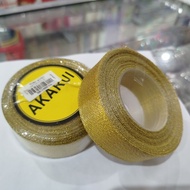 Swan Gold Ribbon/ Swan Ribbon 1 inch Swan Ribbon 2.5cm