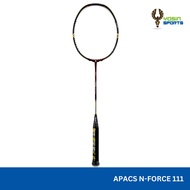 APACS N-FORCE III (4U G2) Badminton Racket + Free String &amp; Grip